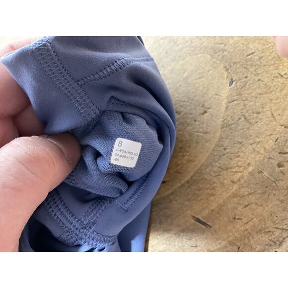 Lululemon Athletica Nulu Slim-Fit High Rise Midi Skirt Women’s Size 8 Oasis Blue - Picture 7 of 10